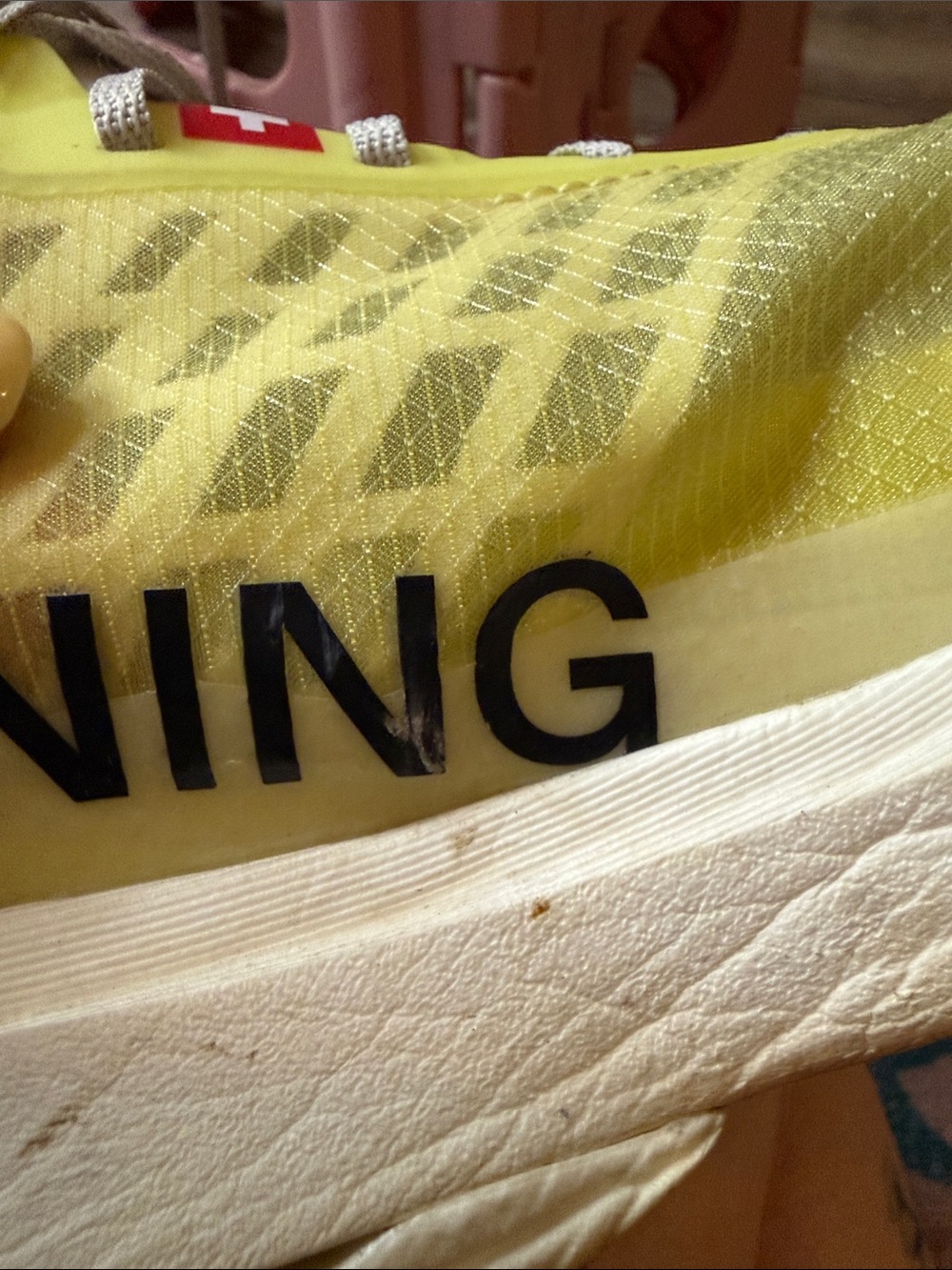 OnCloud CloudBoom Strike Women’s Running Shoes - Yellow - Picture 8 of 16